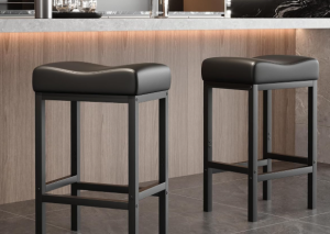 Upholstered Backless Bar Stools (Set of 2)